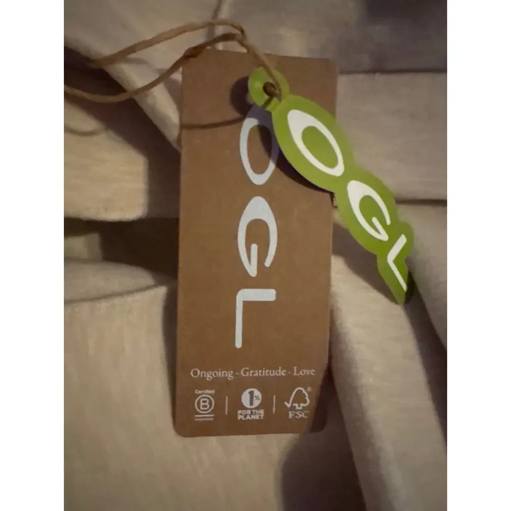 New OGL FuzzLuxe 2Pcs Set Split Hem Top & High Waisted Straight Leg Pant Small - Picture 6 of 8